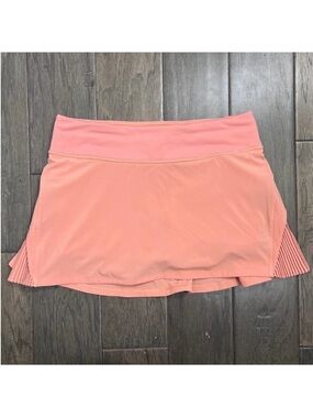 Lululemon Play Off The Pleats Skirt *13" Peach Pink